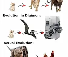 포켓몬 vs 디지몬 vs 현실 진화
