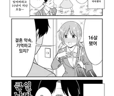 결혼 약속한 소꿉친구 여고생이 순수한 manga