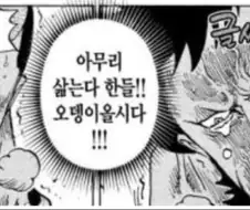 원피스) 오뎅의 명대사가 오역이라는데 그럼 뭐라고 번역해야할까
