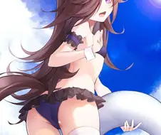 말딸) 수영복 라이스 샤워