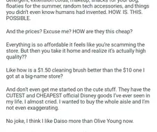 레딧에 올라온 외국인의 다X소 간증글