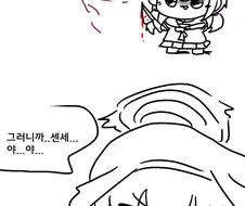 블루아카) 무서운코하루.Manhwa