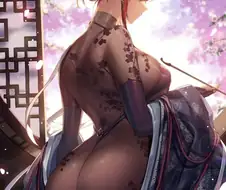 [후방]아름다운 여자의 등짝