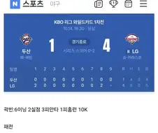 잠실 최후의 잠실더비 결과