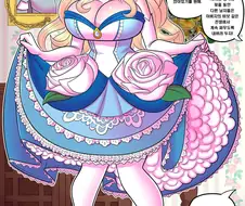 공주님으로 TS 되어버린 기사님 만화