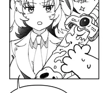 블루아카,후방)검은 양복.manga