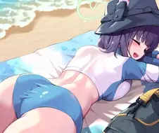 [블아] 순산형 사키