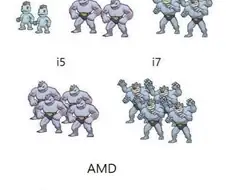 잉텔 전성기 vs 암드 전성기