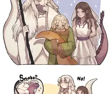 엘든링) 겁에 질린 조라야스.manwha