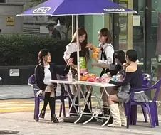 광고현장이 노출된 리센느