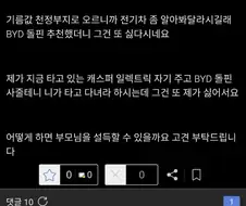 부모님이 BYD 사기 싫다고 하시는데 설득할 방법