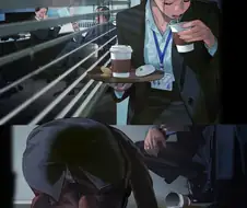 직장상사 커피에 침뱉다 걸림