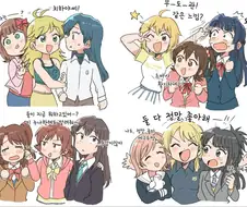 [@] 핫산) 신호등조 한컷 만화