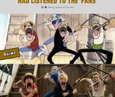 원피스 실사 각색이 많이 들어가서 다행이라는 사람들