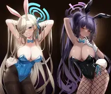 [블루아카] 재롱잔치로 선생님 기분 풀어주는 착한 학생들