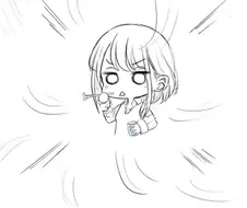 여고생이 비눗방울 부는 만화.manwha