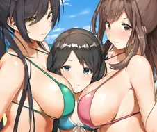@) 젖 계곡에 파묻힘