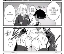 흑젖백젖) 가슴 위에 고양이입니다.manhwa