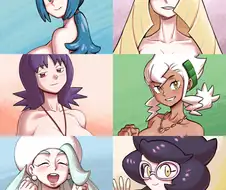 후방) 포켓몬) 빛나로 야짤 그리기 힘든 이유.manga