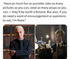 해리포터) 말포이가 새 말포이 배우에게 충고한 점