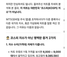 AI : 이딴게 한국 주가지수일리가 없잖아????