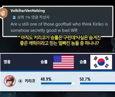 오버워치 북미와 한국의 키리코 인식차이