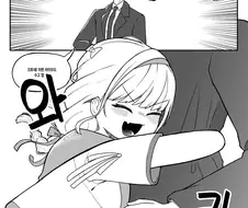 @) 라이브 끝나고 프로듀서에게 달려가는 코토네 만화
