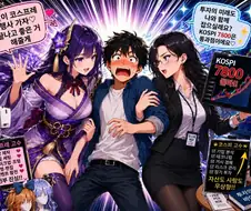 AI)코스프레 족고수 여친 vs 코스피 족고수 여친