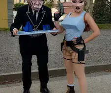 게임에서 튀어나온것 같은 퀄리티의 코스프레