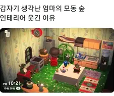 엄마의 모동숲 인테리어