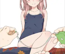 비스크돌) 쥬쥬쟝 다리길이 재는 만화