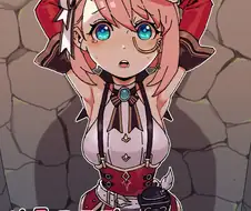 원신 샤를로트 혼내주는 만화 甲.manga