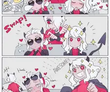 [헬테만화] 영혼을 바꿔보는 만화