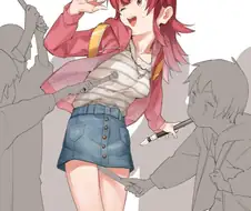 @) 생구멍 작가가 그린 카호 짤