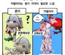 명조) 춘이와는 다르게 카멜리아는 뭔가 자격이 필요한 느낌