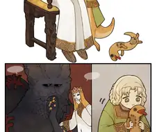 엘든링) 딸에게 인형주는 Manhwa