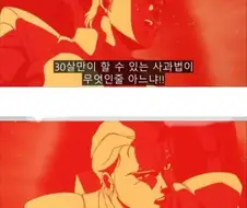 서른살만 쓸수 있는 사과법