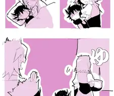 유희왕) 어려진 유세이를 데리고 다니는 아키