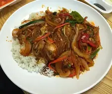 서울 잡채밥 vs 경상도 잡채밥