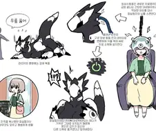 퍼리로봇에 인격 복사하는 만화