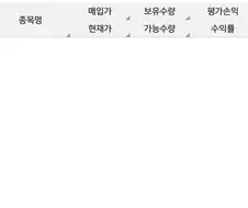 진짜 내 주식 계좌 답이 없네...