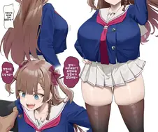 거유 여학생에게 최면앱 시도하는.manga