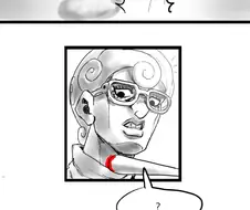죠죠)기아초와 메로네의 첫만남.manga