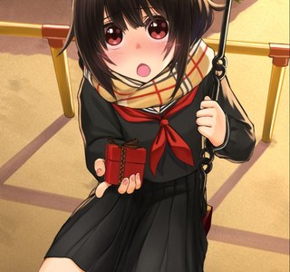 코노스바)히로인들한테 초콜릿받는 카즈마 만화.manwha