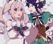 [원신] 벤티와 바바라.manhwa