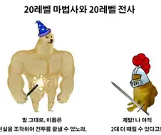 (TRPG)20레벨 만렙의 전사와 마법사.JPG