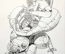 단다단) 작가가 그린 공각기동대 그림