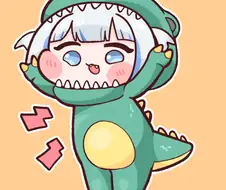 버튜버)공룡 구라