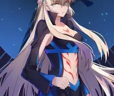Fate)이 캐릭터가 모르간 팬아트였구나