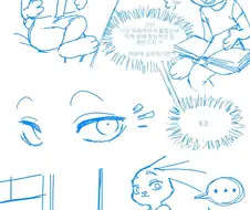 주토피아)주디가 당근펜 갖고 노는 만화.jpg